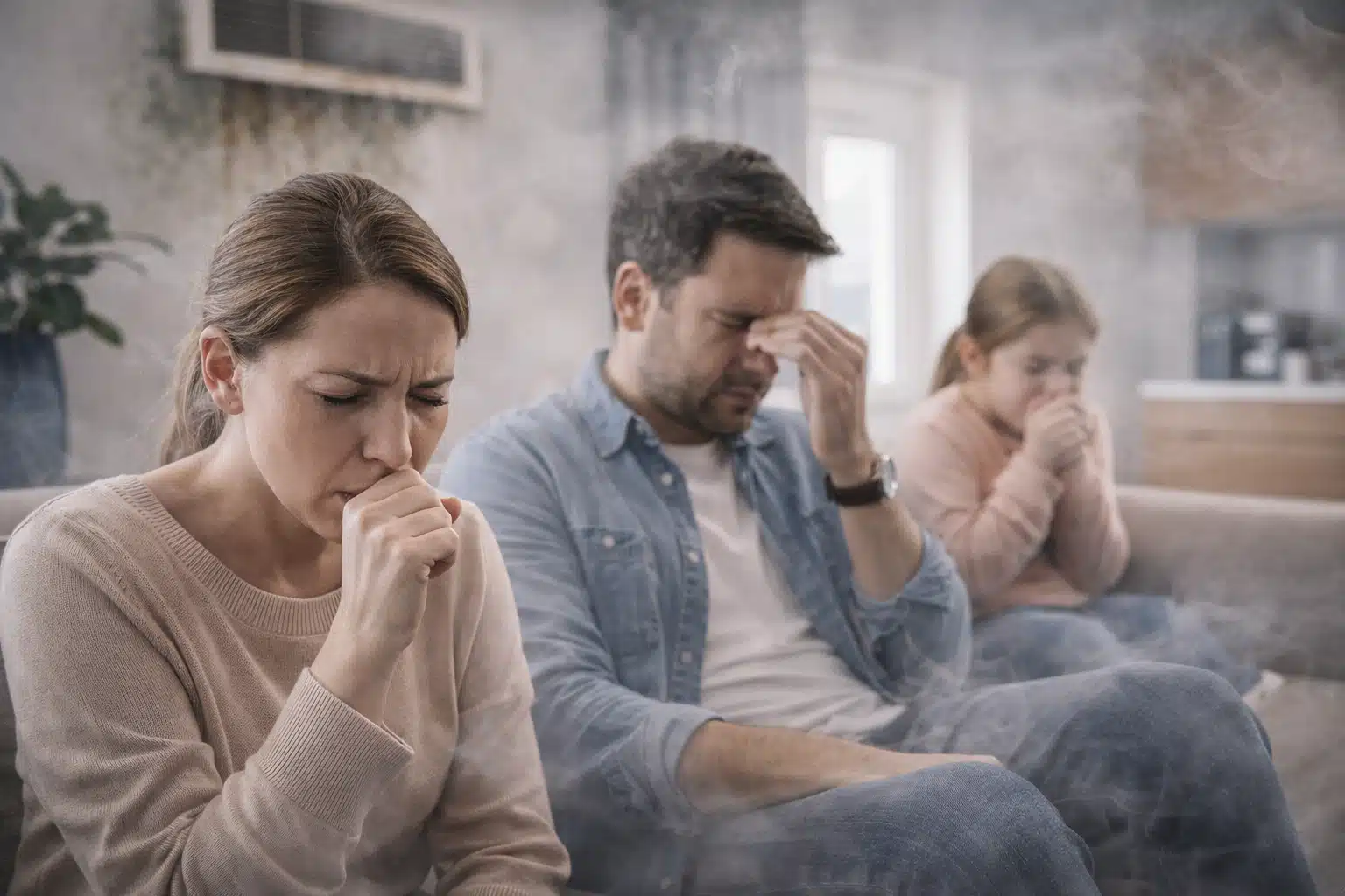 pollution intérieure maison